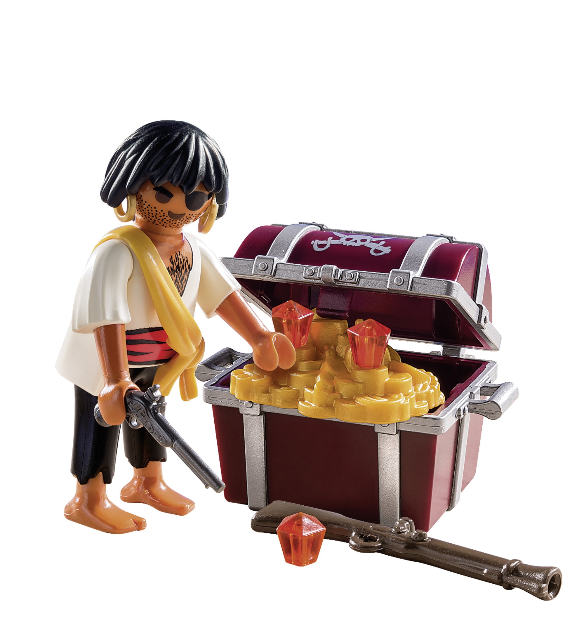 Amazon.com: Playmobil® Special Plus 9358 Pirate with Treasure